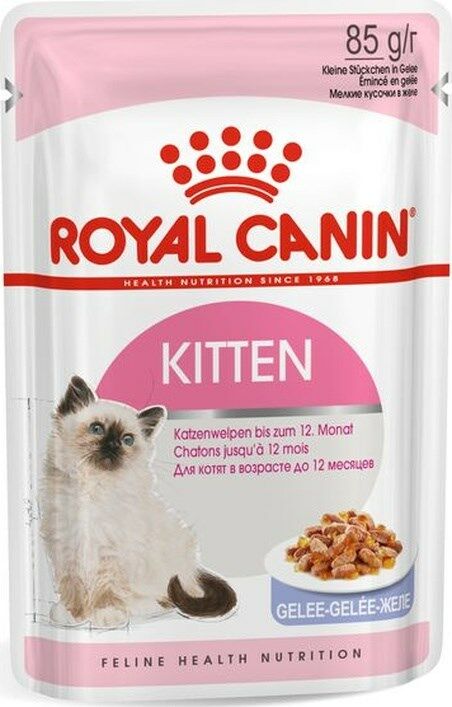 Royal Canin Kitten İnstinctive In Jelly Pouch Yavru Kedi Yaş Maması 12 x 85 Gr