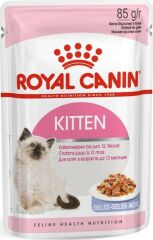 Royal Canin Kitten İnstinctive In Jelly Pouch Yavru Kedi Yaş Maması 12 x 85 Gr