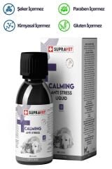 Supravet Calming Anti Stress Kedi ve Köpekler İçin Sıvı Sakinleştirici Damla 100 ml
