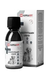 Supravet Multivitamin Sağlıklı Kedi ve Köpekler İçin Sıvı Damla 100ml