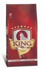 King Plus Kuzu Etli ve Pirinçli Yetişkin Kedi Maması 15 KG