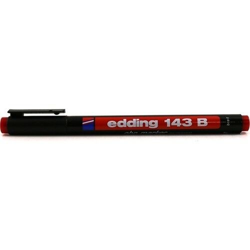 EDDİNG 143B KIRMIZI PERMANENT KALEMİ