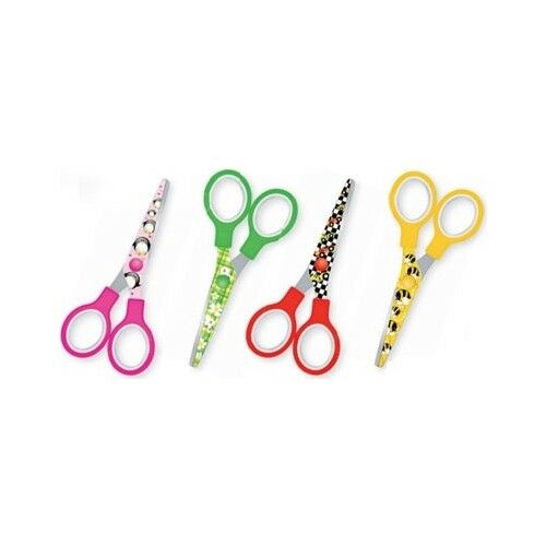 GIPTA K704 ÇOCUK MAKASI KÜT UÇLU DESENLİ