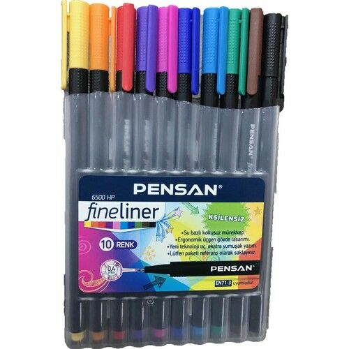 PENSAN 6500 FİNELİNER 10 RENK