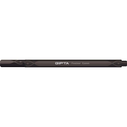 GIPTA K600 FİNELİNER 0.4 ÜÇGEN KALEM SİYAH