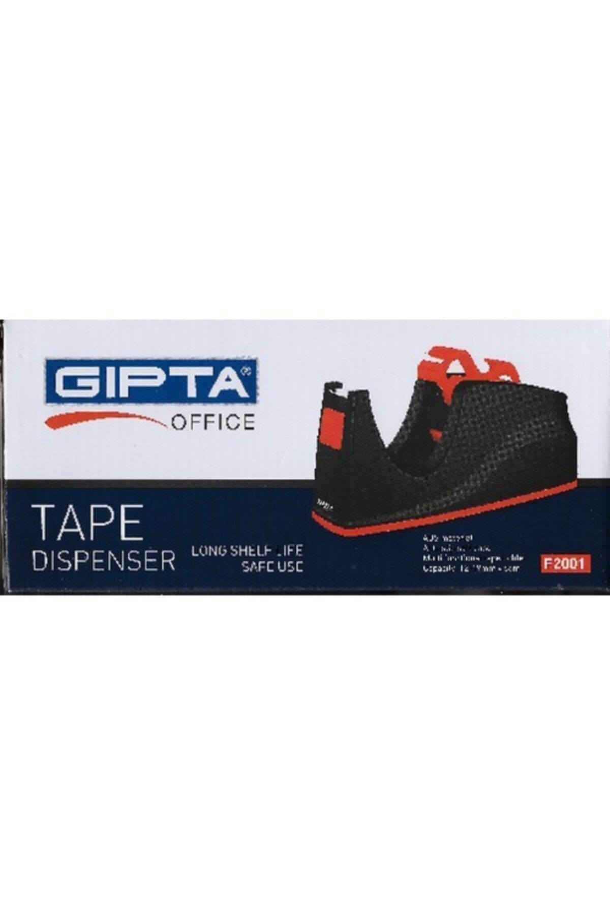GIPTA F2001 SİYAH BÜYÜK BOY BANT MAKİNASI