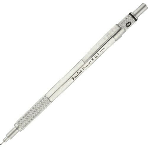 SCRIKSS 0.7 SATEN GRİ GRAPH-X VERSATİL KALEM