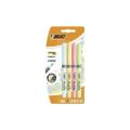 BİC FOSFORLU KALEM 4 LÜ GRİP PASTEL RENKLER 964859