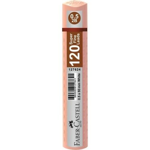 F.C MİN GRİP 0,5MM 2B 60MM 120Lİ PASTEL TURUNCU