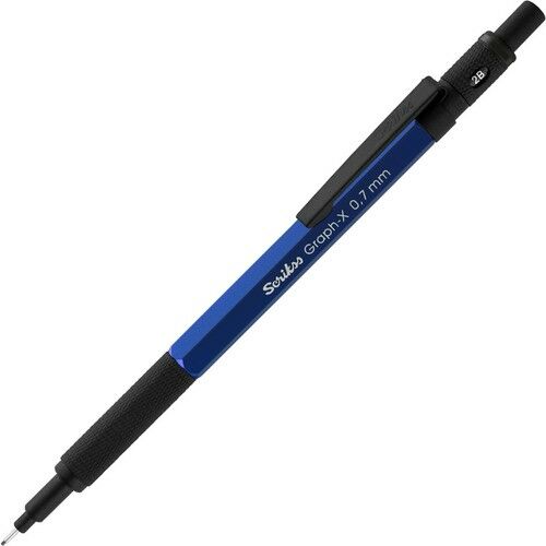 SCRIKSS 0.7 GRAPH-X LACİVERT VERSATİL KALEM