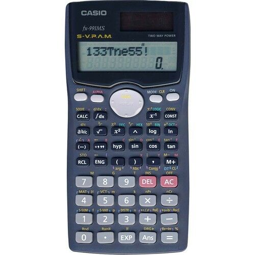 CASIO FX-991MS FONKSİYONLU HESAP MAKİNASI