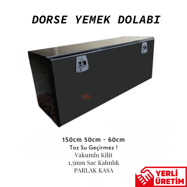 YEMEK DOLABI 150X60X50 1.5 MM SAC