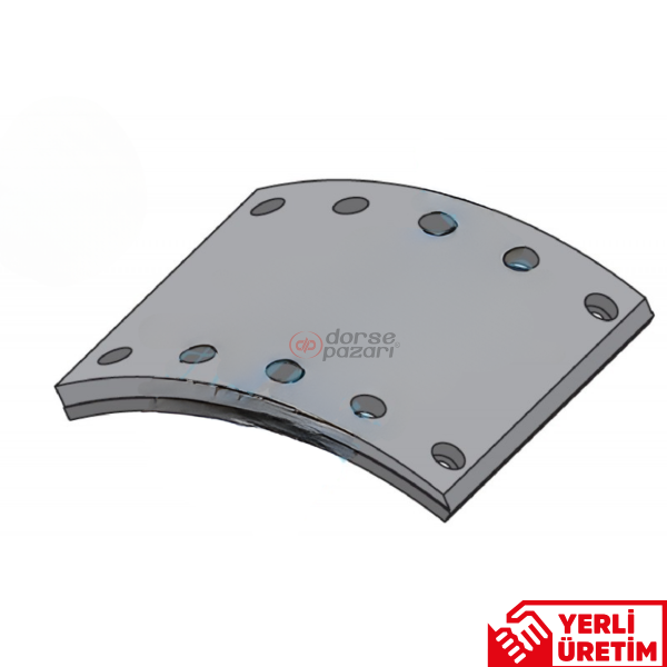 FREN BALATASI ORGANİK TREYLER BPW 4687