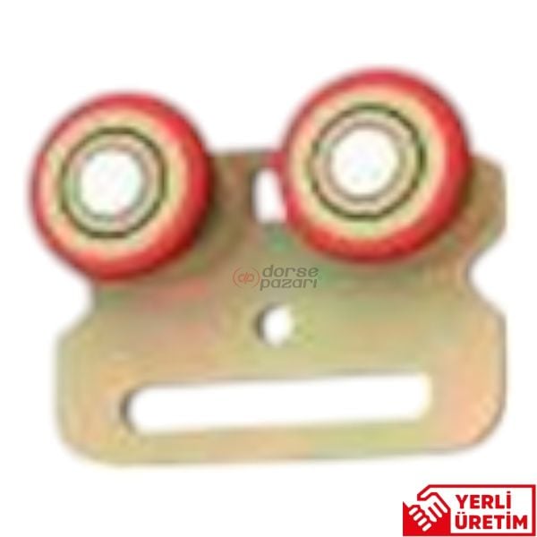 KOLON GEÇMELİ PLASTİK TEKERLEKLİ MAKARA