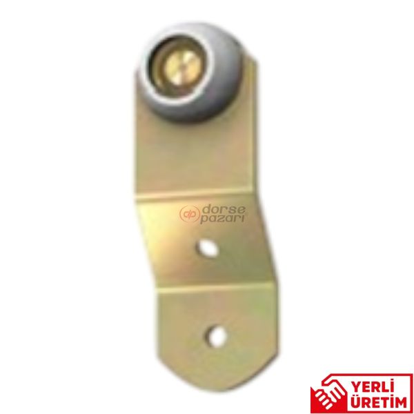 PLASTİK TEKERLEKLİ EĞRİ SAPLI MAKARA