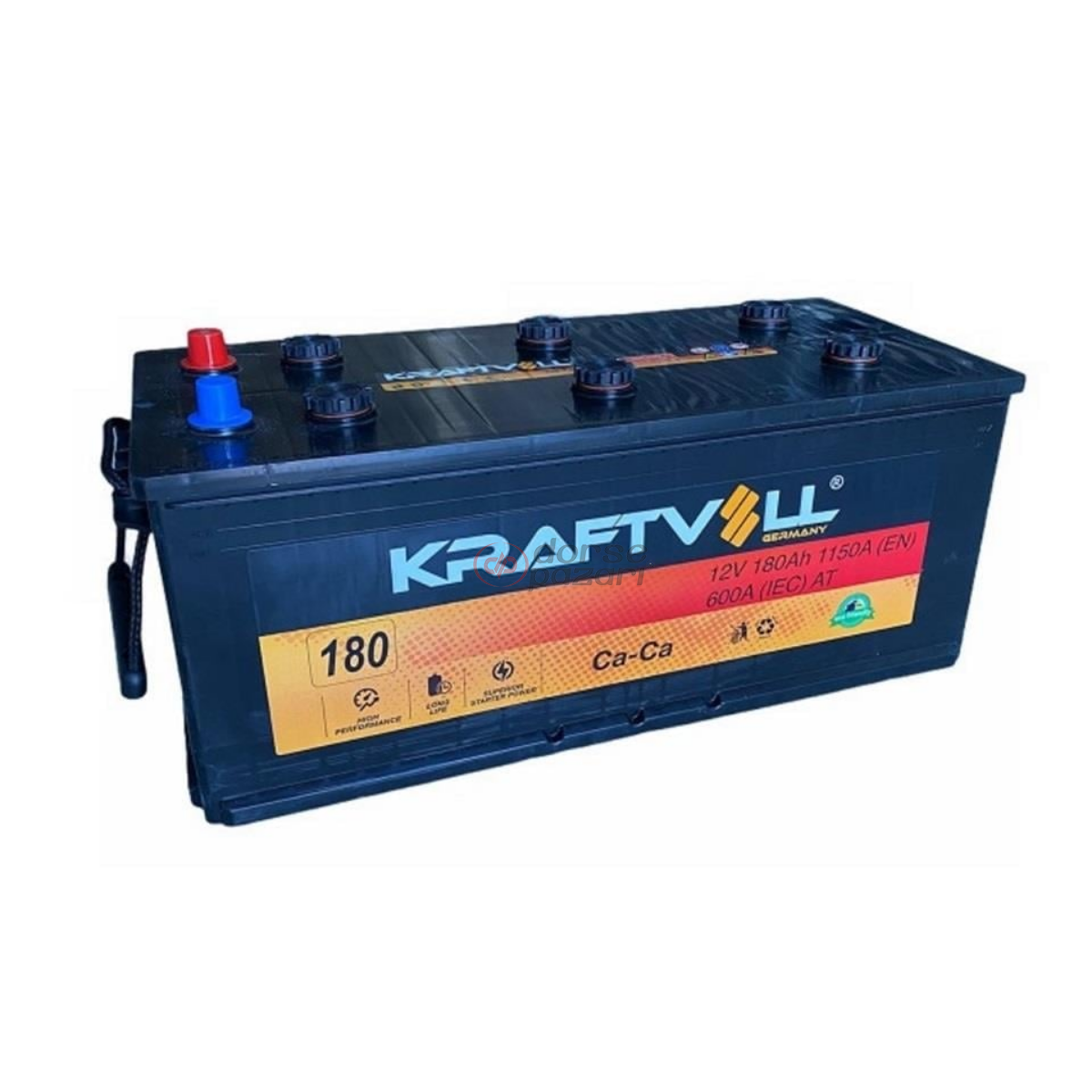 KRAFTVOLL 18020006 AKÜ 12 V 180 AH D5A (513X223X223)