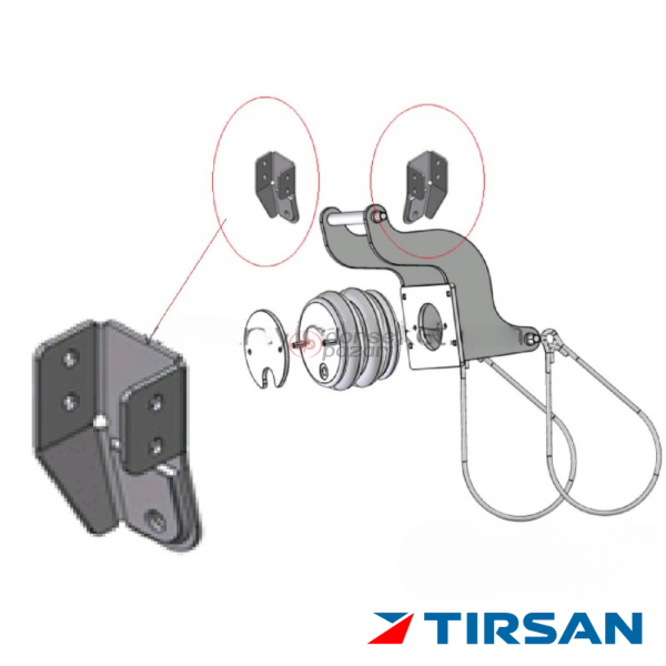 TIRSAN KOMPLE PARÇA ASKI KALDIRMA DİNGİL
