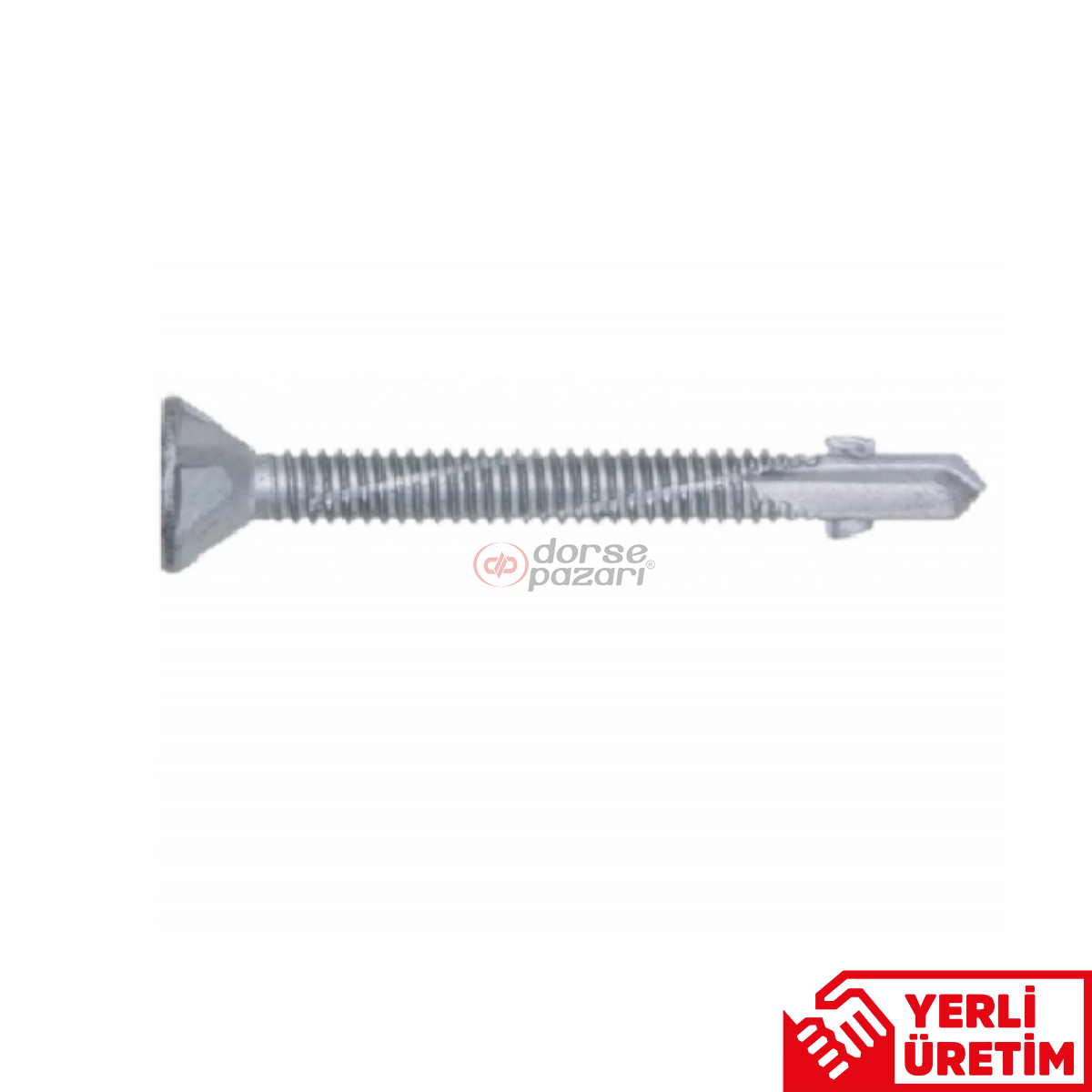KONTEYNER TABAN VİDASI HAVŞA BAŞLI 6,3X70 MM TM TV6371