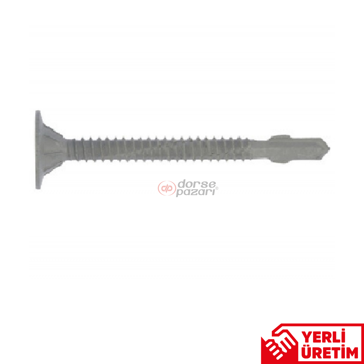 KONTEYNER TABAN VİDASI HAVŞA BAŞLI GENİŞ KAFA 6,3X70 MM TM TV6373