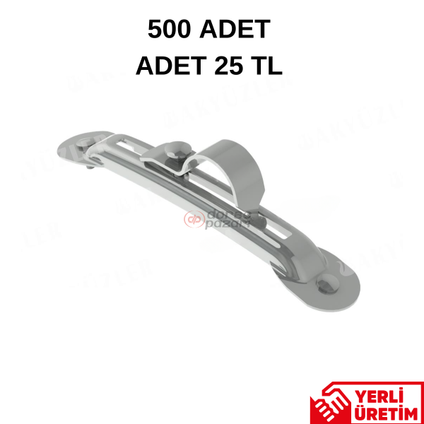 ÇAMURLUK KELEPÇESİ  METAL 500 ADET