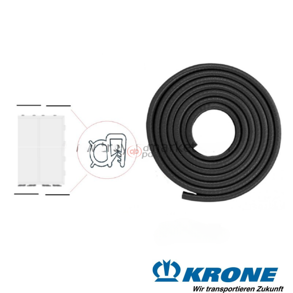 KRONE ARKA KAPI ALT-ÜST CONTA FİTİL 1 METRE
