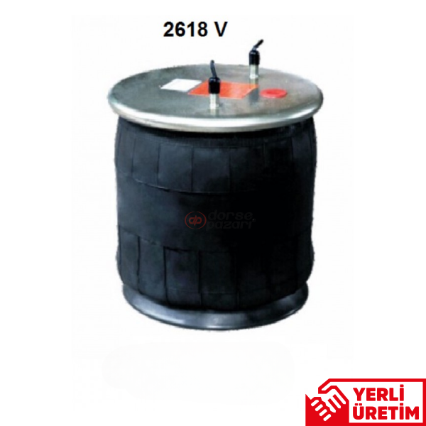 2618 SAF TİPİ SÜSPANSİYON DORSE KÖRÜK KOMPLE