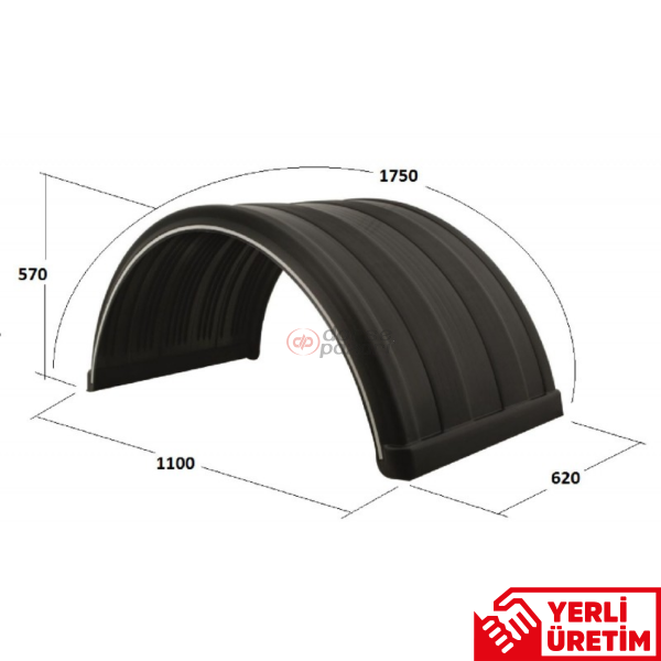 ÇAMURLUK ATEGO KANALLI ŞERİTLİ 62X175-Tr90.9019