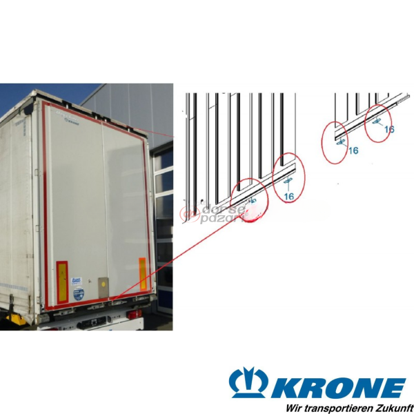 KRONE DELIKLI ÇELIK ÇUBUK