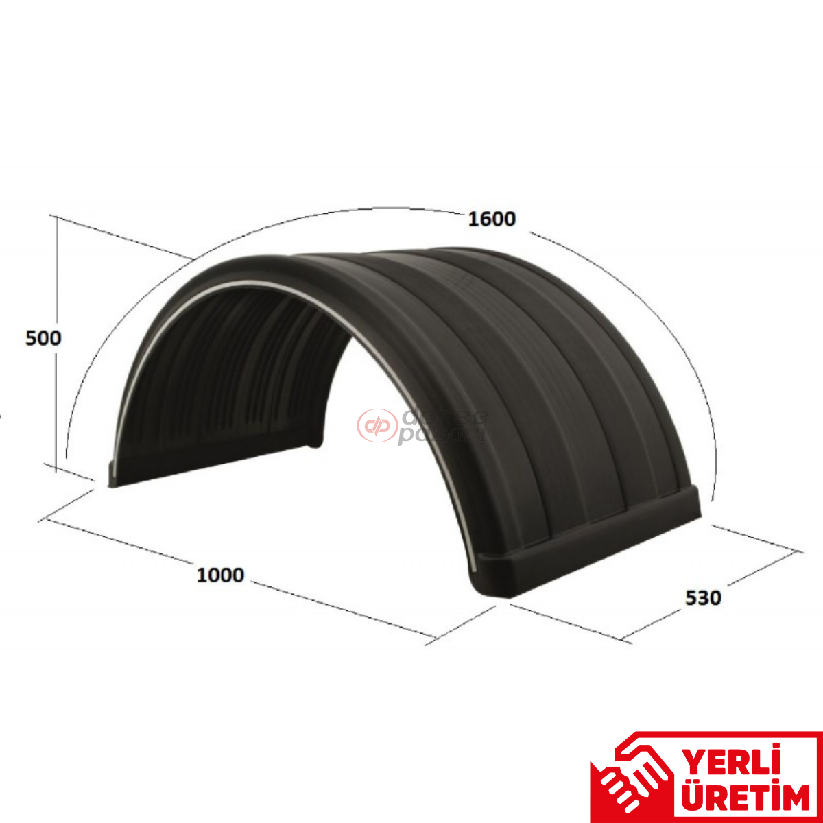 ÇAMURLUK ISUZU IVECO JUMBO ŞERİT ŞERTİLİ 53X160 TR 90.9021