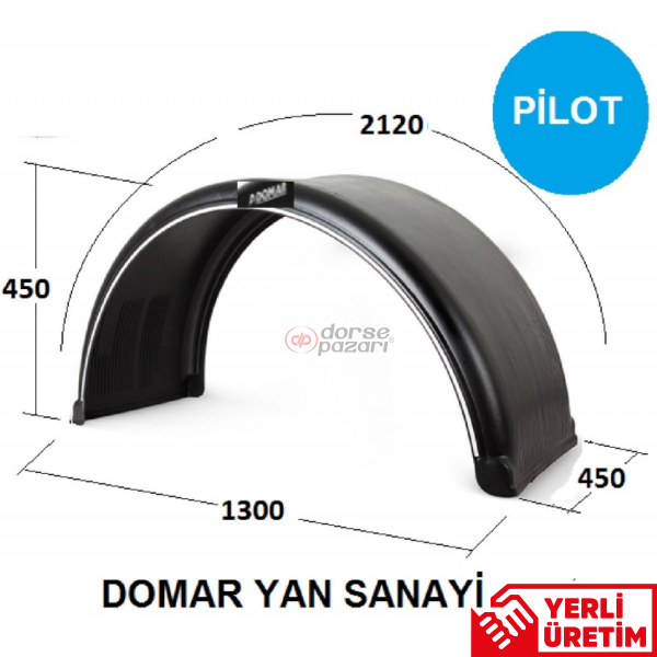 ÇAMURLUK DORSE TEK TEKER ŞERİTLİ QU. RPO 45X212-TR90.9014