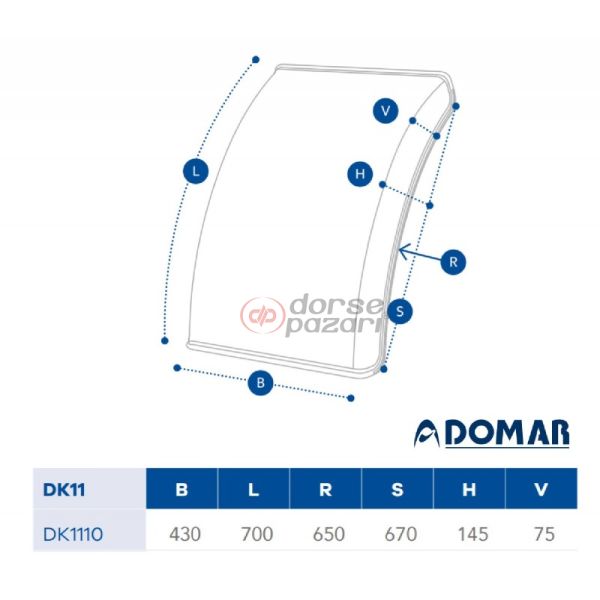 TIRSAN DOMAR DORSE ÇAMURLUK ÇEYREK CA 00086