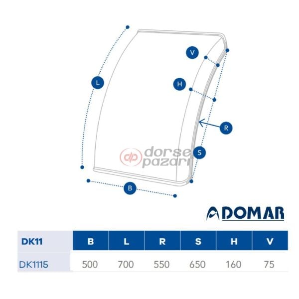 TIRSAN DOMAR DORSE ÇAMURLUK ÇEYREK CA 00090