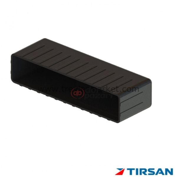 TIRSAN ALÜMİNYUM TAHTALIK PROFİL PLASTİK BAŞLIK PT 00092