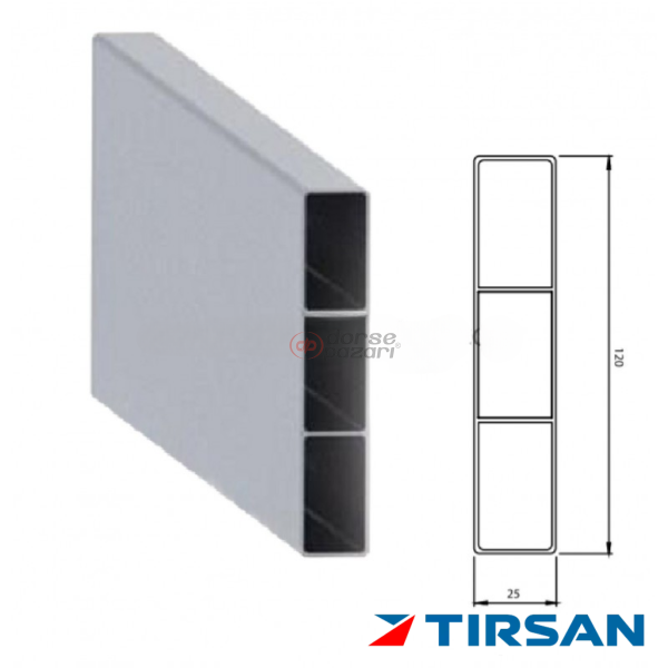 ALÜMİNYUM TAHTALIK PROFİL 280 CM TIRSAN