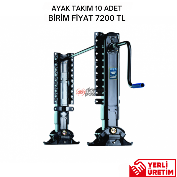 PARK AYAK SETİ 850MM 10 ADET