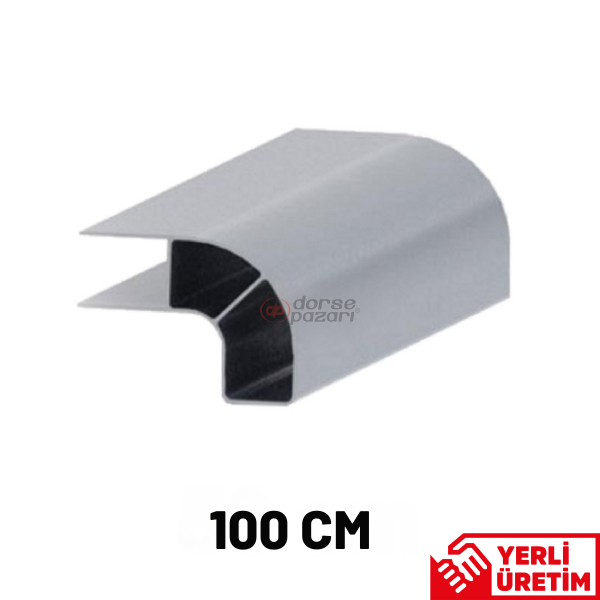 BİSİKLETLİK ÖN KORUMA ALÜMİNYUM PROFİL 100 CM-TM AK50