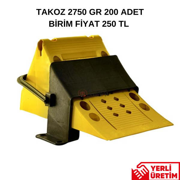 TEKER TAKOZU SARI 2750 GR 200 ADET