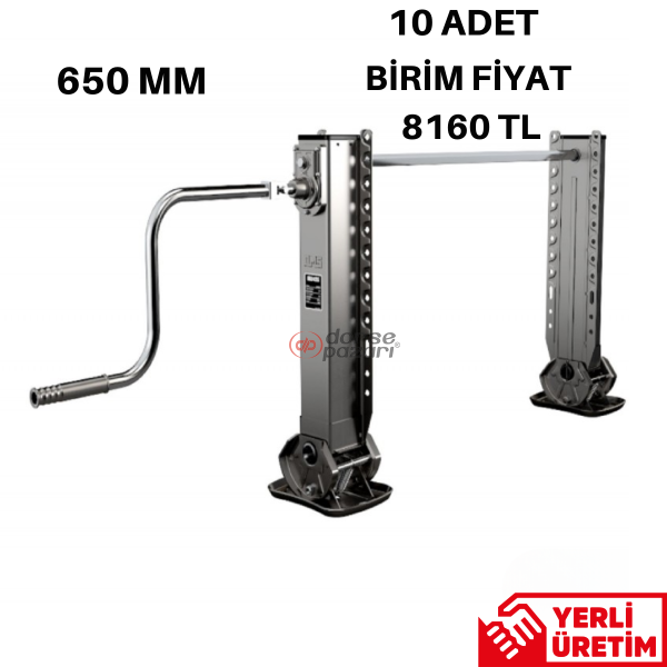 PARK AYAK SETİ 650 MM 10 ADET