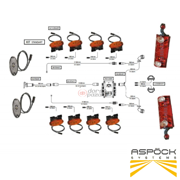 ASPÖCK EUROPOINT STOPLU ELEKTRİK SET