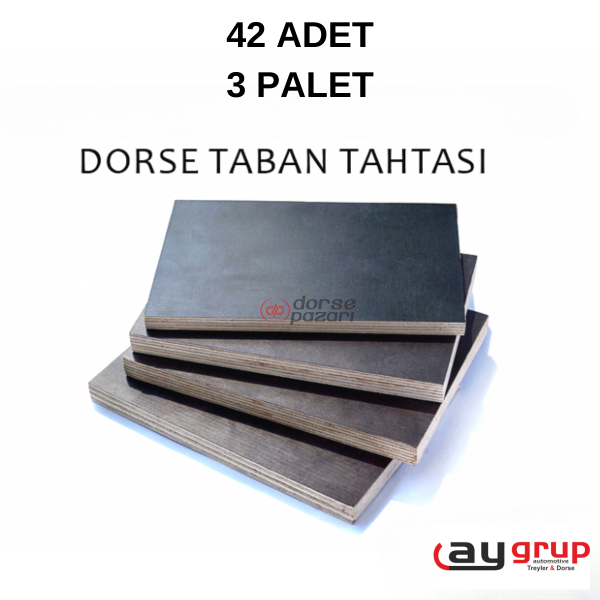 30X1250X2500 MM YERLİ ÜRETİM TABAN TAHTASI PLYWOOD 42 ADET