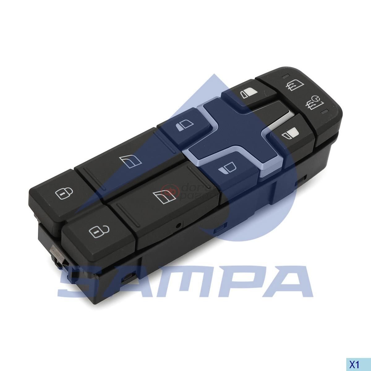 VOLVO FM/FH VERS.4 CAM AÇMA DÜĞMESİ SOL 21489840 22154286