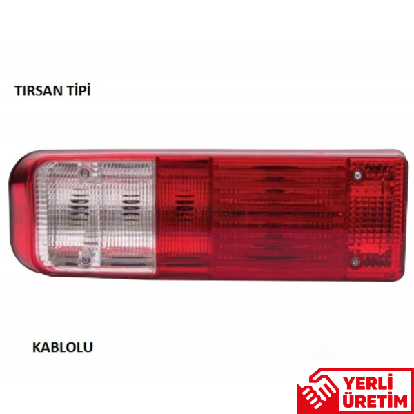 TIRSAN TİPİ STOP LAMBA KABLOLU SOL R 1032 LK
