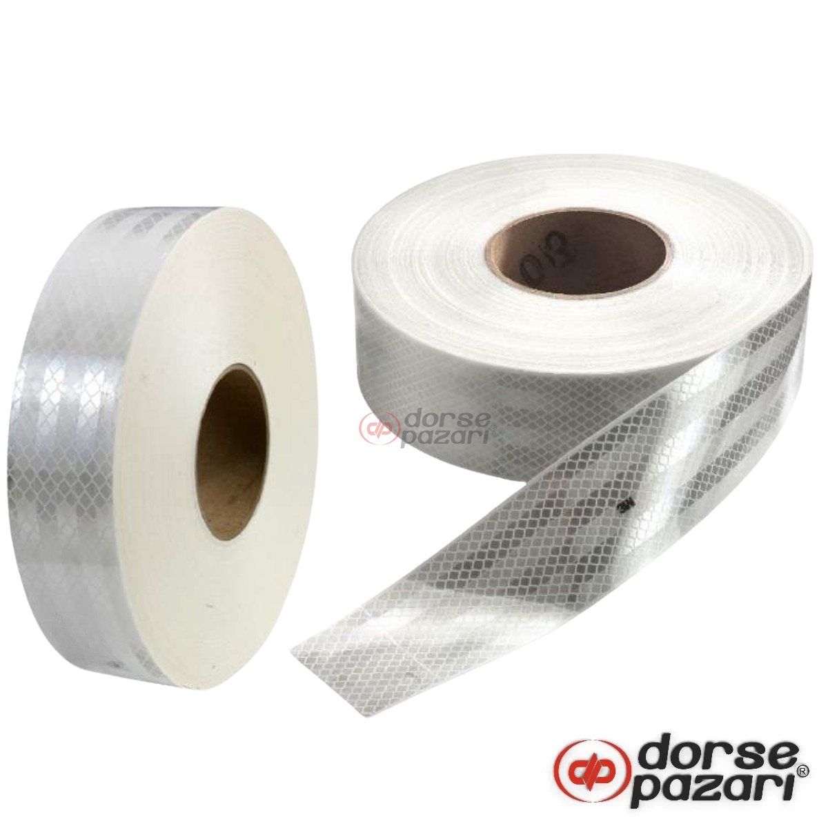 DORSE PAZARI ŞERİT REFLEKTÖR BEYAZ 1 METRE