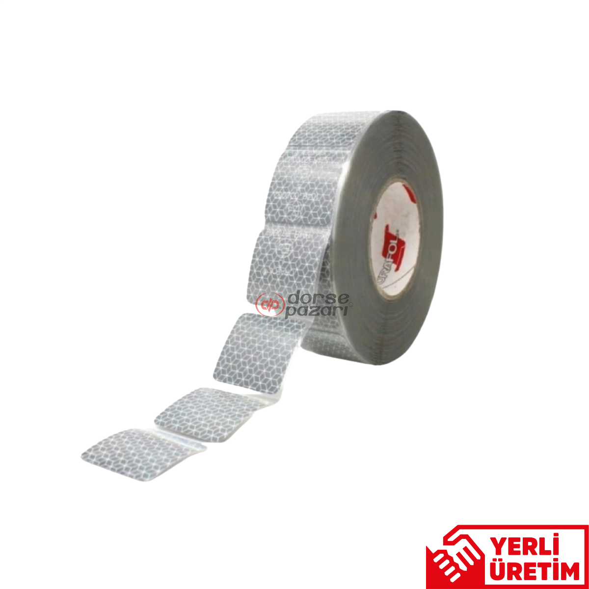 TIRSAN ŞERIT KESIK REFLEKTÖR BEYAZ 50 M