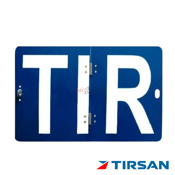 TIRSAN PLAKA TIR PASLANMAZ KOPÇALI