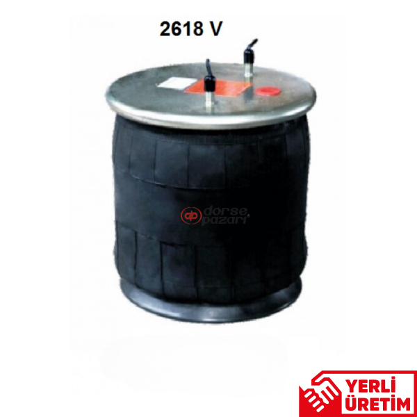 2618 SAF TİPİ SÜSPANSİYON DORSE KÖRÜK KOMPLE