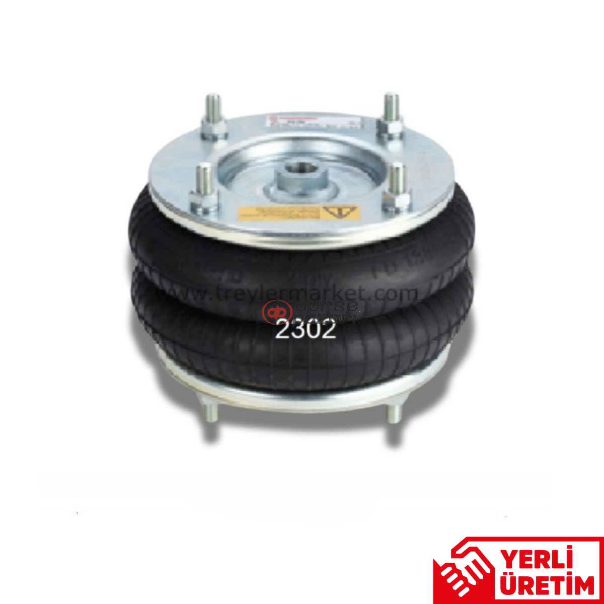 İKİ KA I SÜSPANSİYON KALDIRMA KÖRÜK LASTİK LOHR FREUEHAUFE P30.2302.F02