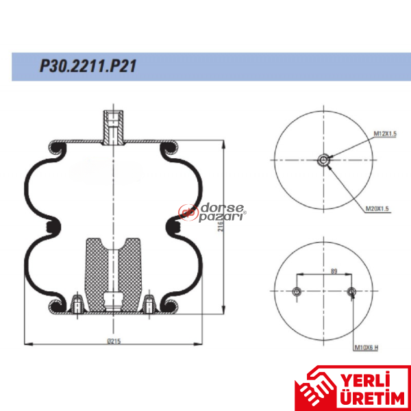 İKİ KA I KÖRÜK FORD KIRKAYAK DİNGİL KALDRIMA P30.2211.P21