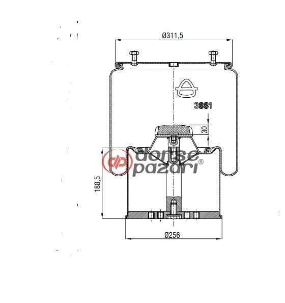 34881 C KOMPLE KÖRÜK UZUN