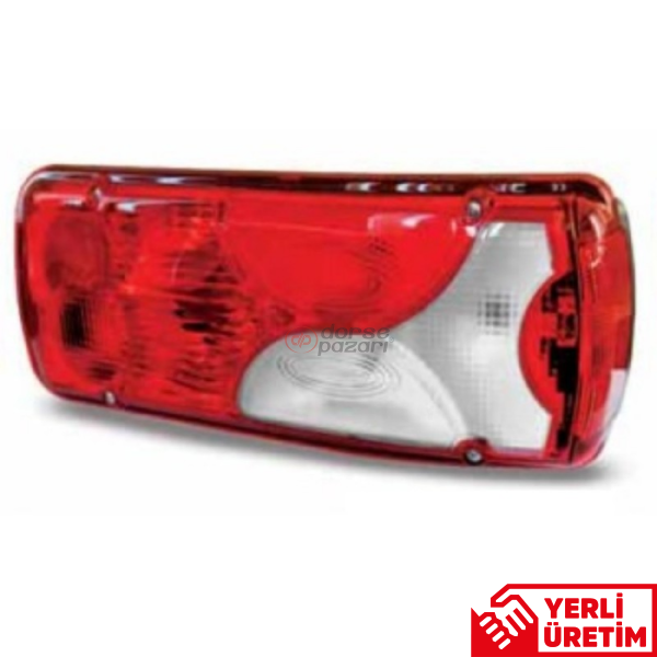SCANIA TİP STOP ŞEFFAF CAMLI SOKETLİ SOL